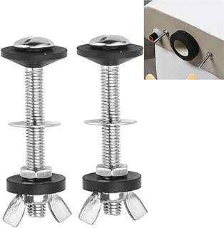 2 PCS Kits de Boulon de Réservoir de Toilette Fixation Réservoir WC Boulons de Réservoir de Chasse d