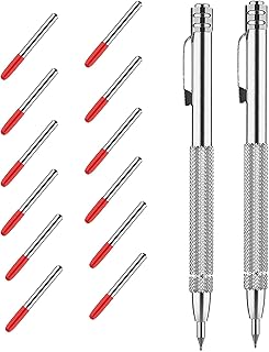 Stylo De Gravure Professionnel Avec Pointe Marquage Pour La Construction Du Verre La Céramique Et Métal Travail Bois Outil Manuel Stylo Marquage Métal