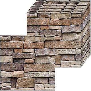 YapitHome 10 Pièces Panneau 3D Mural Papiers Peint