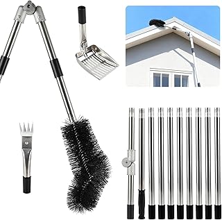 4.4M Perche Nettoyage Toiture, Outil de Nettoyage D